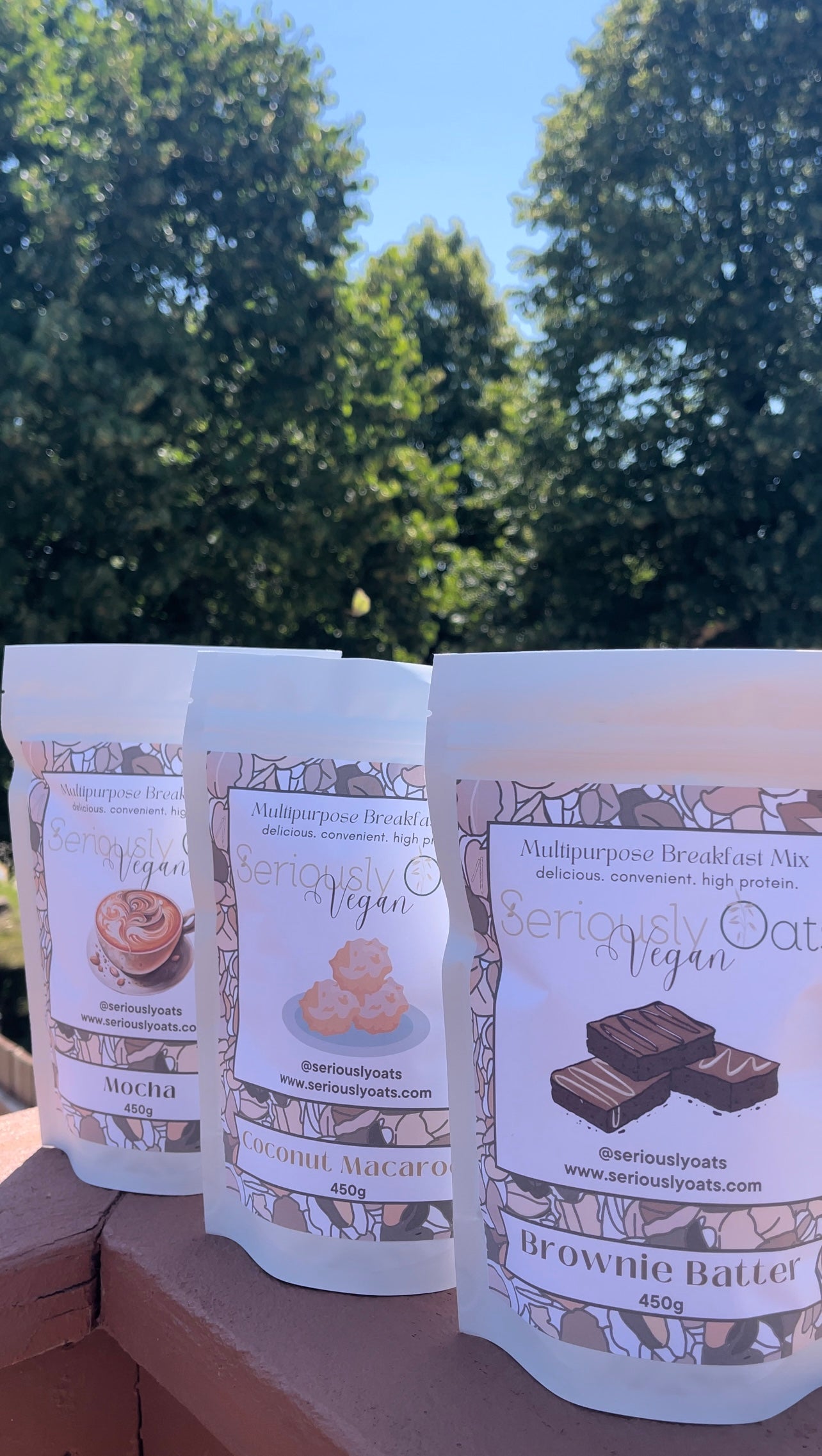 Seriously Oats Vegan Mixes
